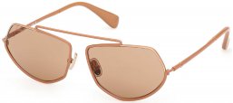 Gafas de Sol - MaxMara - MM0165 JOEY - 45E  SHINY LIGHT BROWN // BROWN