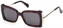 Gafas de Sol - MaxMara - MM0166 ROQUEBRUNE - 52A  DARK HAVANA // GREY