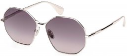 Gafas de Sol - MaxMara - MM0168 MILLER - 14B  SHINY LIGHT RUTHENIUM // GREY GRADIENT