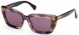 Gafas de Sol - MaxMara - MM0171 ELIZABETH - 83Y  STRIPED MULTICOLOR // VIOLET