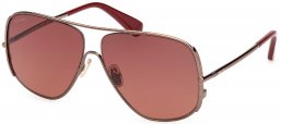 Gafas de Sol - MaxMara - MM0190 - 33T  SHINY ROSE GOLD // BROWN GRADIENT