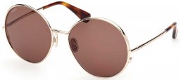 Gafas de Sol - MaxMara - MM0191 - 32E  SHINY PALE GOLD // BROWN