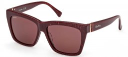 Gafas de Sol - MaxMara - MM0193 - 71S  BURGUNDY TEXTURE // BURGUNDY