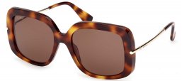 Gafas de Sol - MaxMara - MM0195 - 52E  DARK HAVANA // BROWN