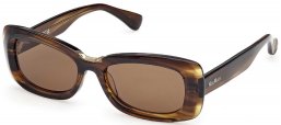 Gafas de Sol - MaxMara - MM0197 - 61N  STRIPED BROWN // BROWN