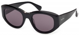 Gafas de Sol - MaxMara - MM0198 - 01A  SHINY BLACK // SMOKE