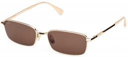 Gafas de Sol - MaxMara - MM0199 - 30E  SHINY GOLD // BROWN