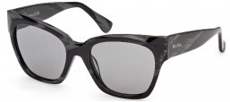Gafas de Sol - MaxMara - MM0204 - 63A  STRIPED BLACK // GREY