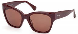 Gafas de Sol - MaxMara - MM0204 - 71E  SHINY BURGUNDY // BURGUNDY