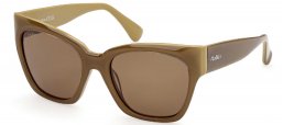 Gafas de Sol - MaxMara - MM0204 - 95N  SHINY STRIPE LIGHT GREEN // GREEN
