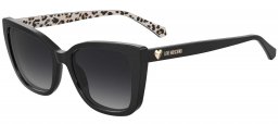 Gafas de Sol - Love Moschino - MOL073/S - 7RM (9O) PATTERNED BLACK // DARK GREY GRADIENT