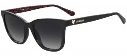 Gafas de Sol - Love Moschino - MOL078/S - INA (9O) BLACK PATTERNED BLACK // DARK GREY GRADIENT