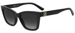 Gafas de Sol - Love Moschino - MOL096/S - 807 (9O) BLACK // DARK GREY GRADIENT