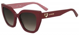 Gafas de Sol - Love Moschino - MOL098/S - 0PA (HA) RED PATTERNED // BROWN GRADIENT