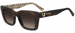 Gafas de Sol - Love Moschino - MOL106/S - 086 (HA) DARK HAVANA // BROWN GRADIENT
