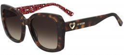 Gafas de Sol - Love Moschino - MOL107/S - 086 (HA) DARK HAVANA // BROWN GRADIENT