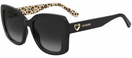 Gafas de Sol - Love Moschino - MOL107/S - 807 (9O) BLACK // DARK GREY GRADIENT