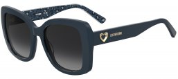 Gafas de Sol - Love Moschino - MOL107/S - PJP (9O) BLUE // DARK GREY GRADIENT