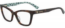 Monturas - Love Moschino - MOL690 - 086 HAVANA