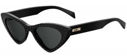 Gafas de Sol - Moschino - MOS006/S - 2M2 (IR) BLACK GOLD // GREY