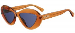 Gafas de Sol - Moschino - MOS076/S - L7Q (KU) ORANGE // BLUE GREY