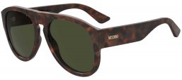 Gafas de Sol - Moschino - MOS176/S - 086 (QT) DARK HAVANA // GREEN