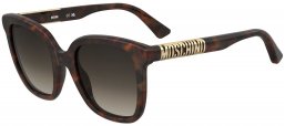 Gafas de Sol - Moschino - MOS178/S - EPZ (HA)  YELLOW HAVANA // BROWN GRADIENT