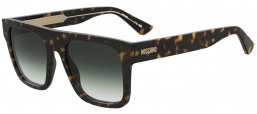 Gafas de Sol - Moschino - MOS201/S - 086 (9K) DARK HAVANA // GREEN GRADIENT