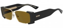 Gafas de Sol - Moschino - MOS206/S - 2M2 (70) BLACK GOLD // BROWN