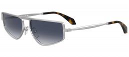 Gafas de Sol - Moschino - MOS209/S - 010 (08) PALLADIUM // DARK BLUE GRADIENT