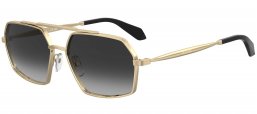 Gafas de Sol - Moschino - MOS210/S - 000 (9O) ROSE GOLD // DARK GREY GRADIENT