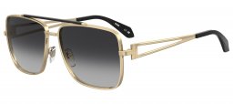 Gafas de Sol - Moschino - MOS218/S - 000 (9O) GOLD // DARK GREY GRADIENT