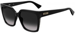 Gafas de Sol - Moschino - MOS079/S - 807 (9O) BLACK // DARK GREY GRADIENT