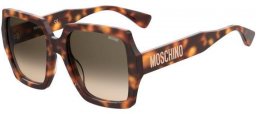 Gafas de Sol - Moschino - MOS127/S - 05L (9K) HAVANA // GREEN GRADIENT