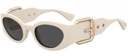 Sunglasses - Moschino - MOS154/S - SZJ (IR) IVORY // GREY
