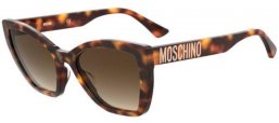 Sunglasses - Moschino - MOS155/S - 05L (HA) HAVANA // BROWN GRADIENT