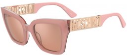 Sunglasses - Moschino - MOS161/S - 35J (2S) PINK // PINK MIRROR SILVER