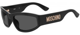 Sunglasses - Moschino - MOS164/S - 807 (IR) BLACK // GREY