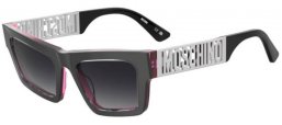 Sunglasses - Moschino - MOS171/S - 4WC (9O) METALIZED GREY // DARK GREY GRADIENT