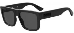 Lunettes de soleil - Moschino - MOS187/S - 807 (IR) BLACK // GREY