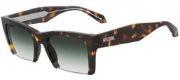 Lunettes de soleil - Moschino - MOS196/S - 086 (9K) HAVANA // GREEN GRADIENT