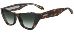 Lunettes de soleil - Moschino - MOS197/S - 086 (9K) HAVANA // GREEN GRADIENT