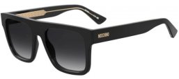 Sunglasses - Moschino - MOS201/S - 807 (9O) BLACK // DARK GREY GRADIENT