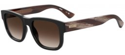 Sunglasses - Moschino - MOS202/S - 37N (HA) BLACK HORN // BROWN GRADIENT
