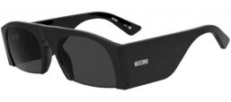 Lunettes de soleil - Moschino - MOS203/S - 807 (IR) BLACK // DARK GREY
