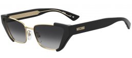 Gafas de Sol - Moschino - MOS205/S - 2M2 (9O) BLACK // DARK GREY GRADIENT