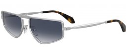 Gafas de Sol - Moschino - MOS209/S - 010 (08) PALLADIUM // DARK BLUE GRADIENT