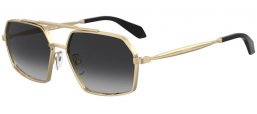 Gafas de Sol - Moschino - MOS210/S - 000 (9O) ROSE GOLD // DARK GREY GRADIENT