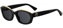 Sunglasses - Moschino - MOS032/S - 807 (IR) BLACK // GREY