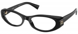 Monturas - Miu Miu - VMU 03ZV - 16K1O1  BLACK